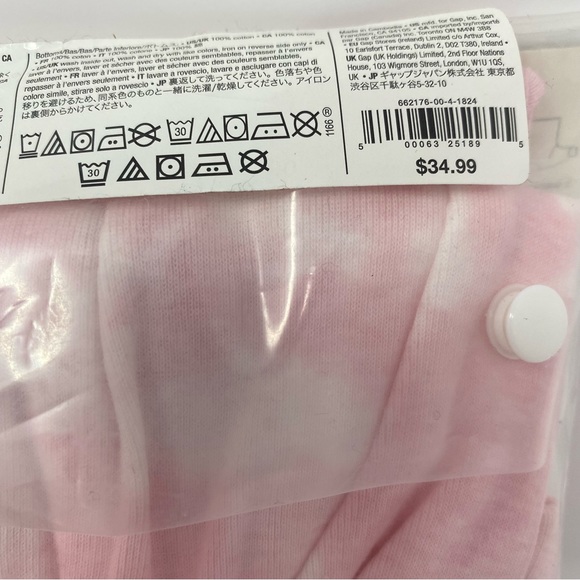 Gap Baby Unicorn Long Sleeve 2 Piece Pyjama Set - Size 18-24M - Picture 6 of 7